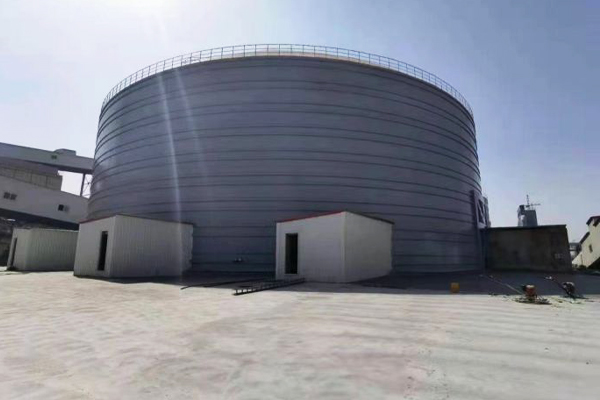 河北钢铁乐亭公司球团储存钢板库