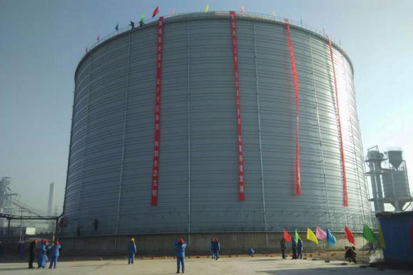 太原钢铁粉煤灰综合利用公司12万立方钢板灰库